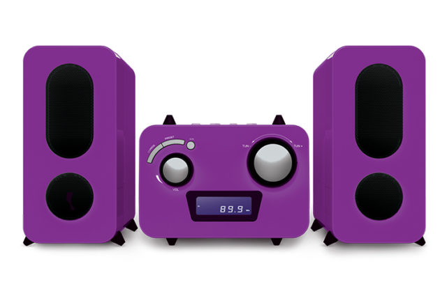 Micro system with CD MP3 Player - Packshot