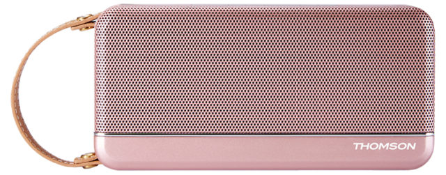 THOMSON Wireless Portable Speaker (pink metallic) - Packshot